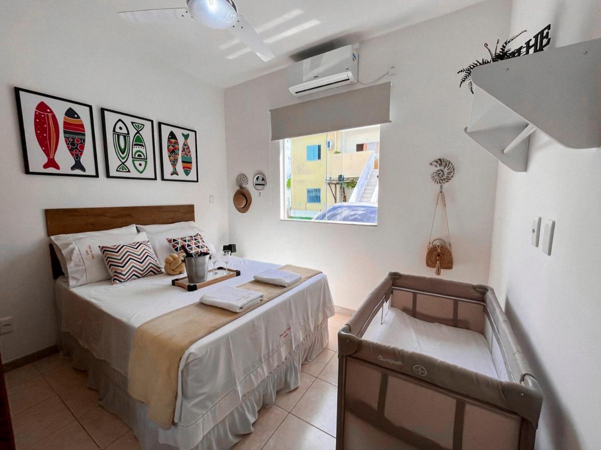 شقة Promocao No Pedacinho Do Paraiso - Cond Praia Dos Corais - 200M Praias C Vermelha E Muta, Prox Cabana Dos Corais - Apto Terreo, 2 Quartos Com Ar-Condicionado, Area Gourmet Com Churrasqueira, Cozinha Completa, Wi-Fi 200 Mbps بورتو سيغورو المظهر الخارجي الصورة