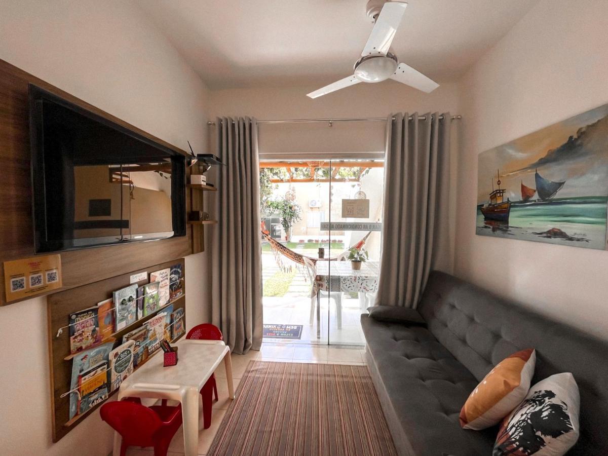 شقة Promocao No Pedacinho Do Paraiso - Cond Praia Dos Corais - 200M Praias C Vermelha E Muta, Prox Cabana Dos Corais - Apto Terreo, 2 Quartos Com Ar-Condicionado, Area Gourmet Com Churrasqueira, Cozinha Completa, Wi-Fi 200 Mbps بورتو سيغورو المظهر الخارجي الصورة