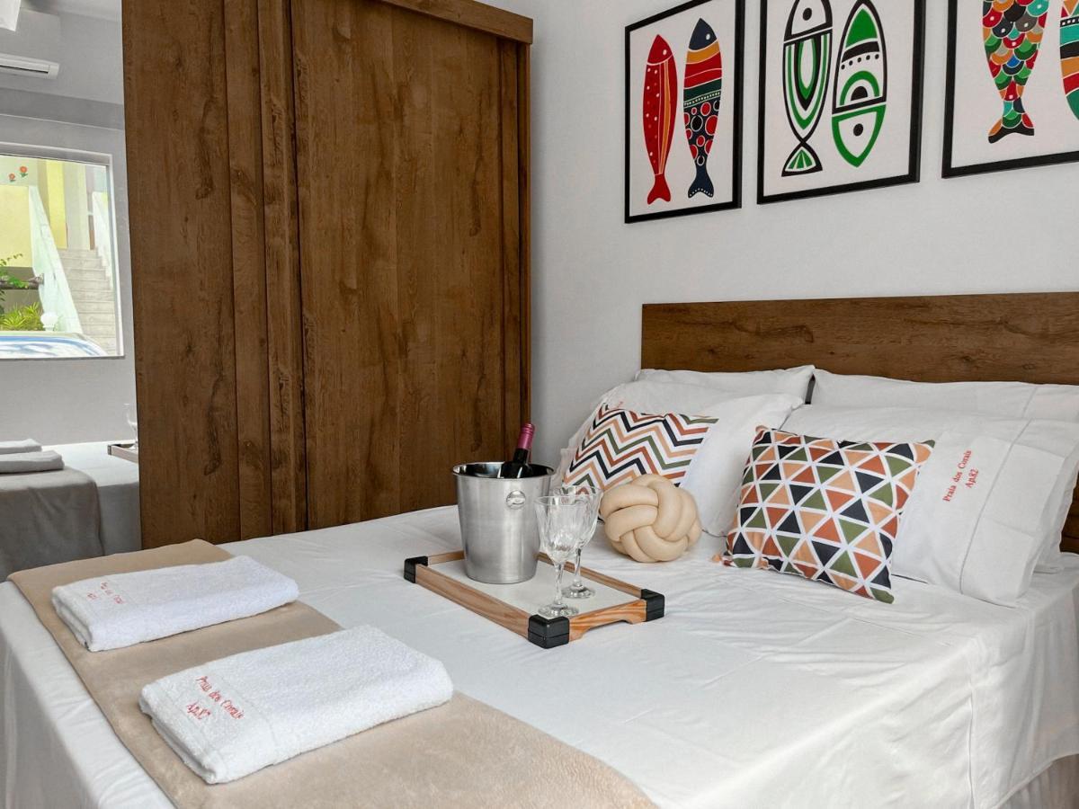 شقة Promocao No Pedacinho Do Paraiso - Cond Praia Dos Corais - 200M Praias C Vermelha E Muta, Prox Cabana Dos Corais - Apto Terreo, 2 Quartos Com Ar-Condicionado, Area Gourmet Com Churrasqueira, Cozinha Completa, Wi-Fi 200 Mbps بورتو سيغورو المظهر الخارجي الصورة